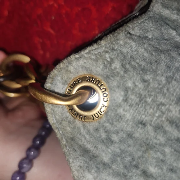 Vintage Juicy Couture Shoulder Bag with Chain Strap - Picture 15 of 16